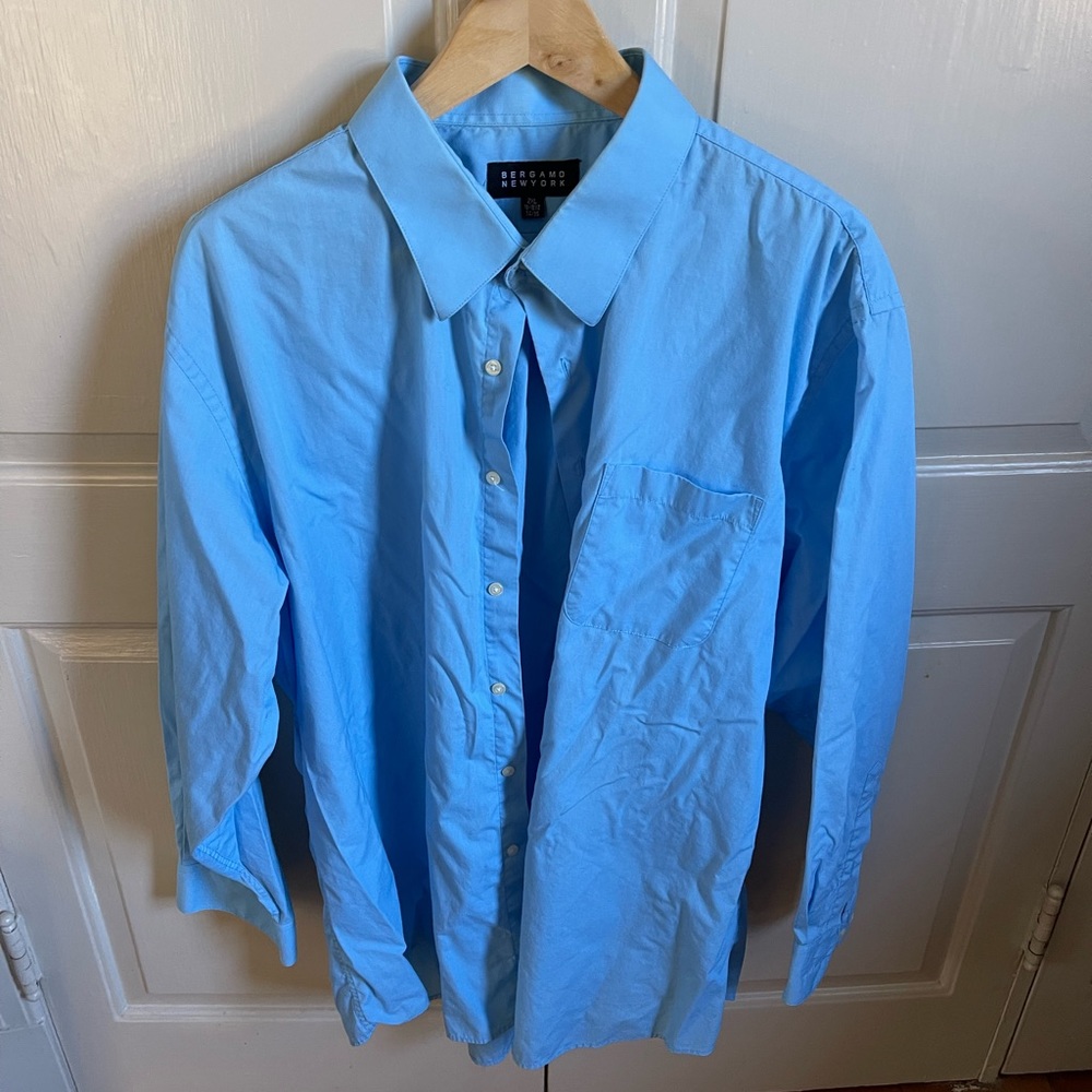 Bergamo New York XXL dress shirt blue